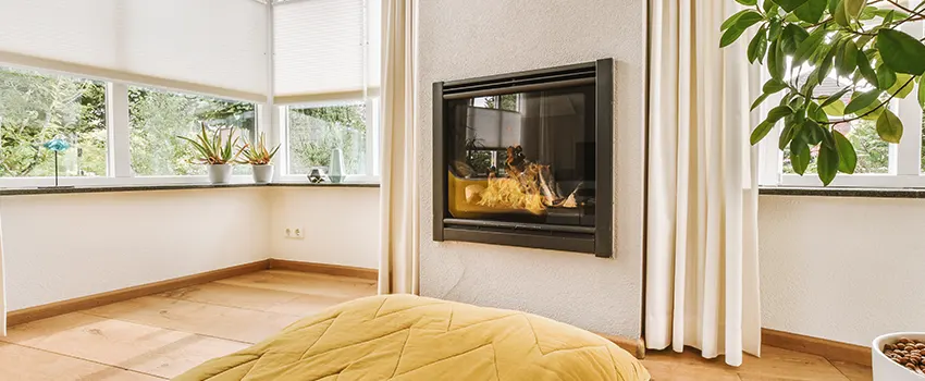 Residential Fireplace Ceramic Glass Installation in North Miami Beach, FL