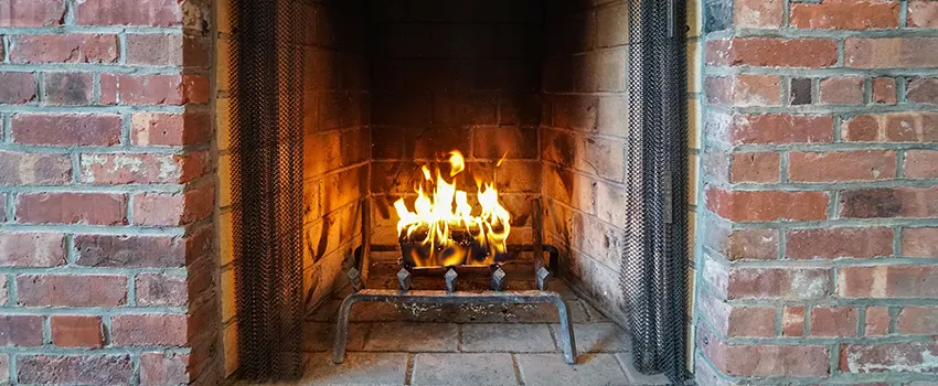 Repairing Damaged Fireplace Tiles in North Miami Beach, Florida